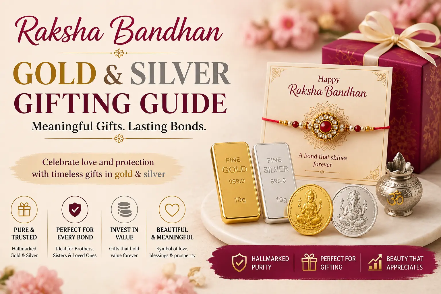 Raksha Bandhan Gold and Silver Gifting Guide 2026