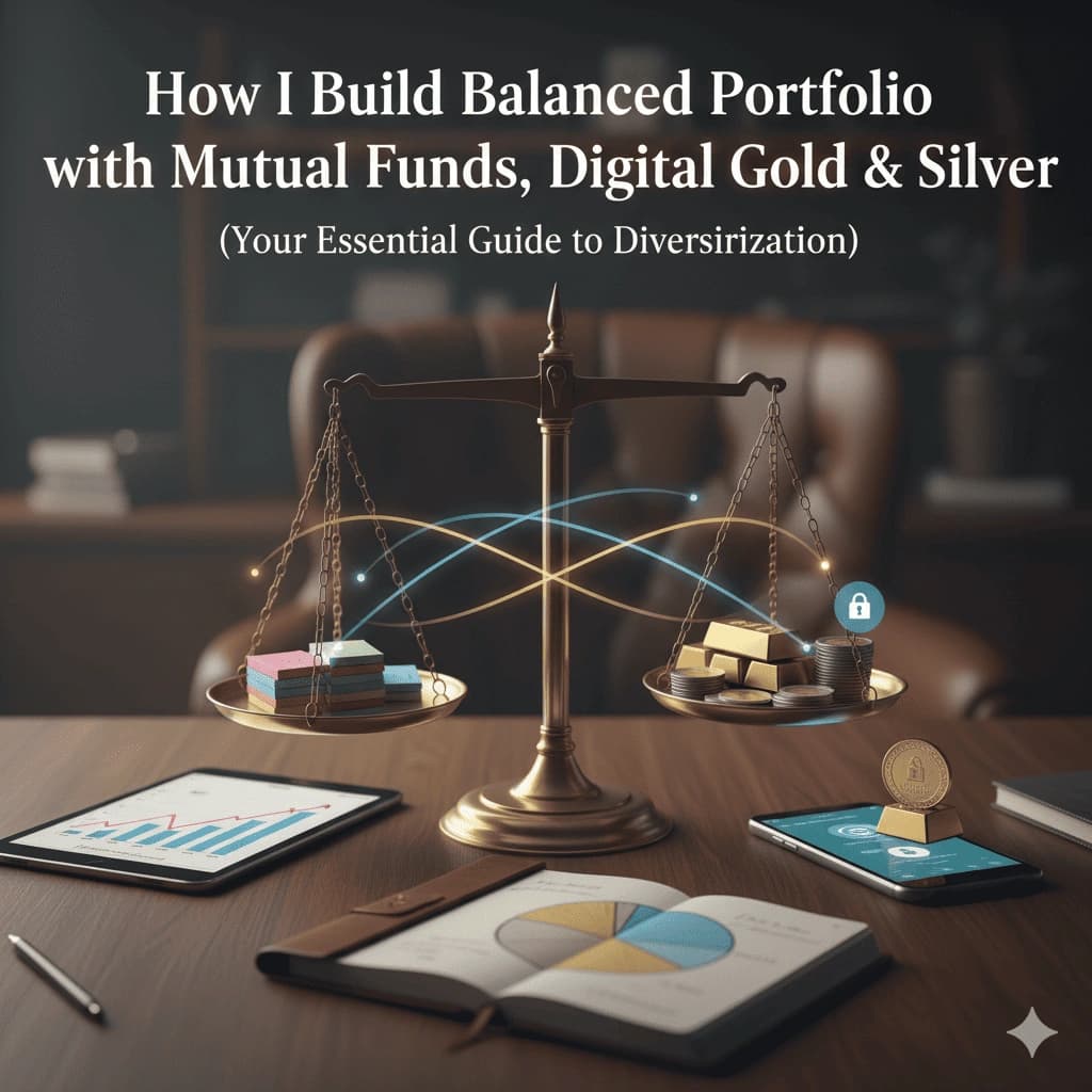 How to Build a Balanced Portfolio with Mutual Funds, Digital Gold & Silver in 2025