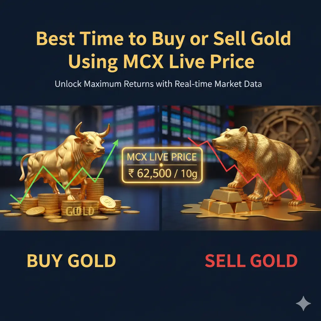 Best Time to Buy or Sell Gold Using MCX Live Price