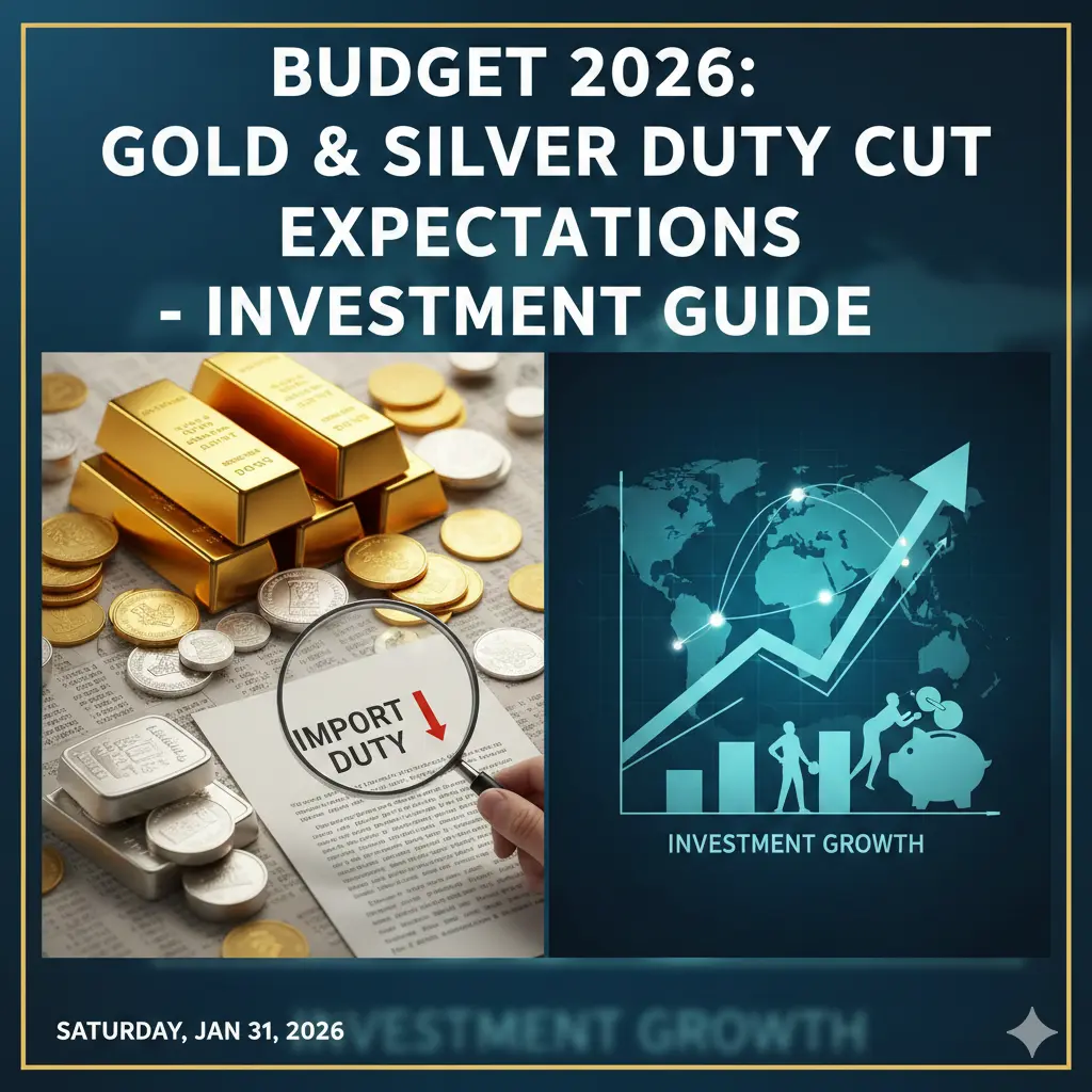 Budget 2026: Will Gold & Silver Become Cheaper? Import Duty Analysis and Strategic Investment Outlook