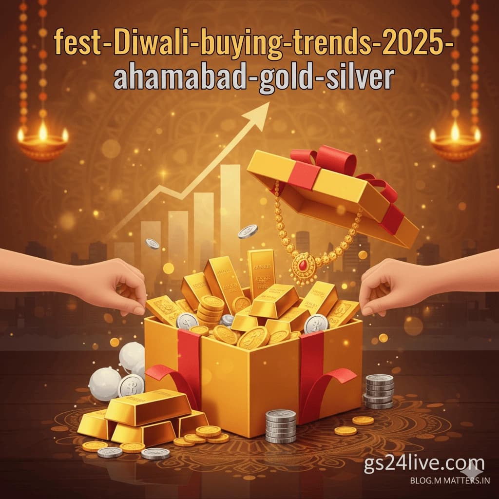 Festival Buying Trends 2025: Gold Slows, Silver Gets Boost in Ahmedabad