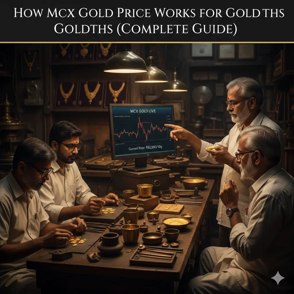 How MCX Gold Price Works for Goldsmiths (Complete Guide)