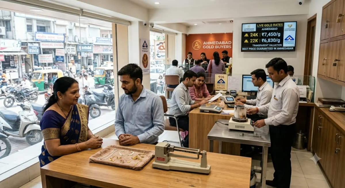 How to Sell Old Gold at the Best Price in Ahmedabad
