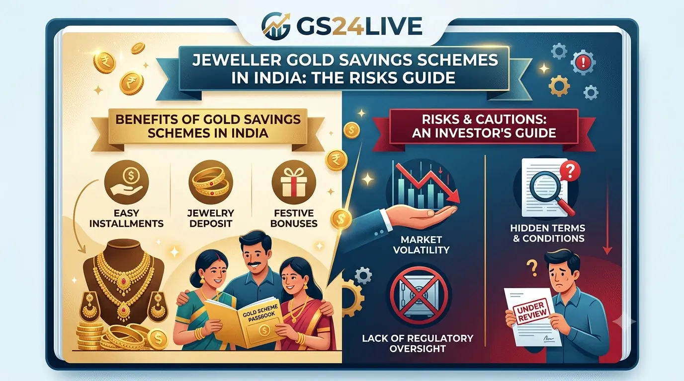 Jeweller Gold Savings Schemes in India: How 11-Month Plans Work, Hidden Rules and Safer Alternatives