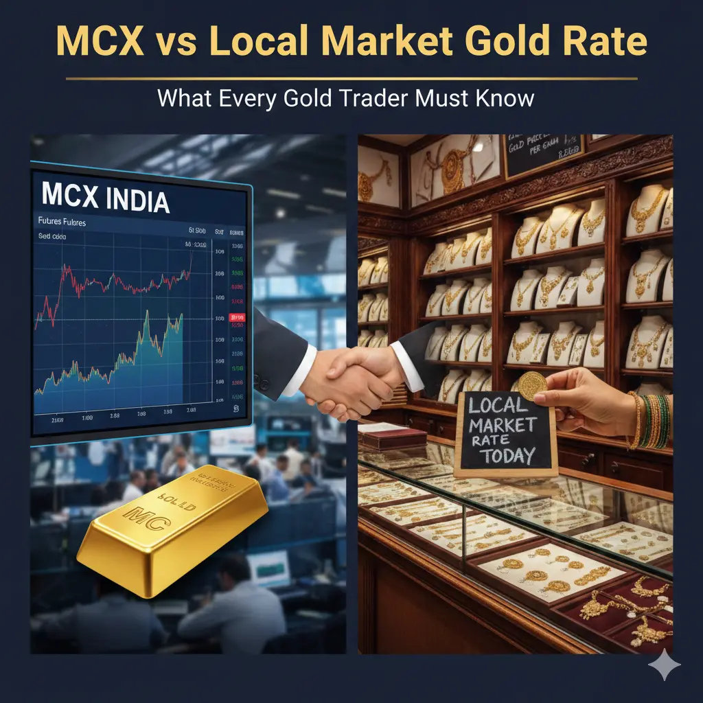 MCX vs Local Market Gold Rate – What Every Gold Trader Must Know
