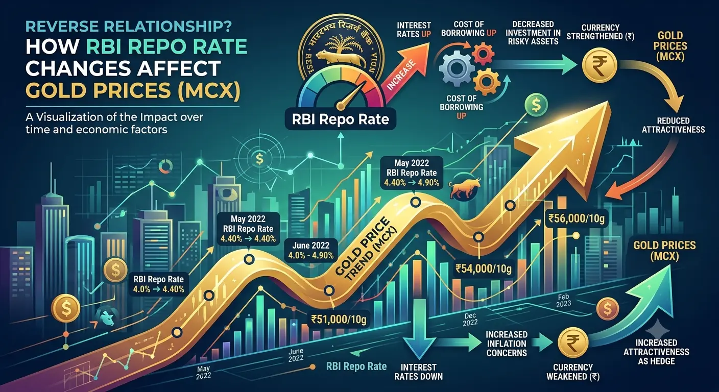 How RBI Repo Rate Changes Affect Gold Prices on MCX