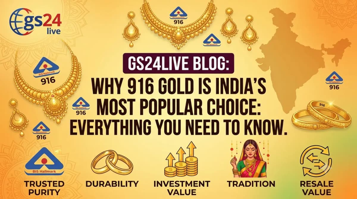 Why 916 Gold Is the Most Popular Choice in India: Everything You Need to Know