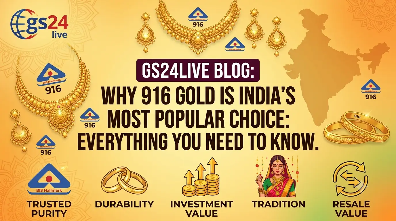 Why 916 Gold Is the Most Popular Choice in India: Everything You Need to Know