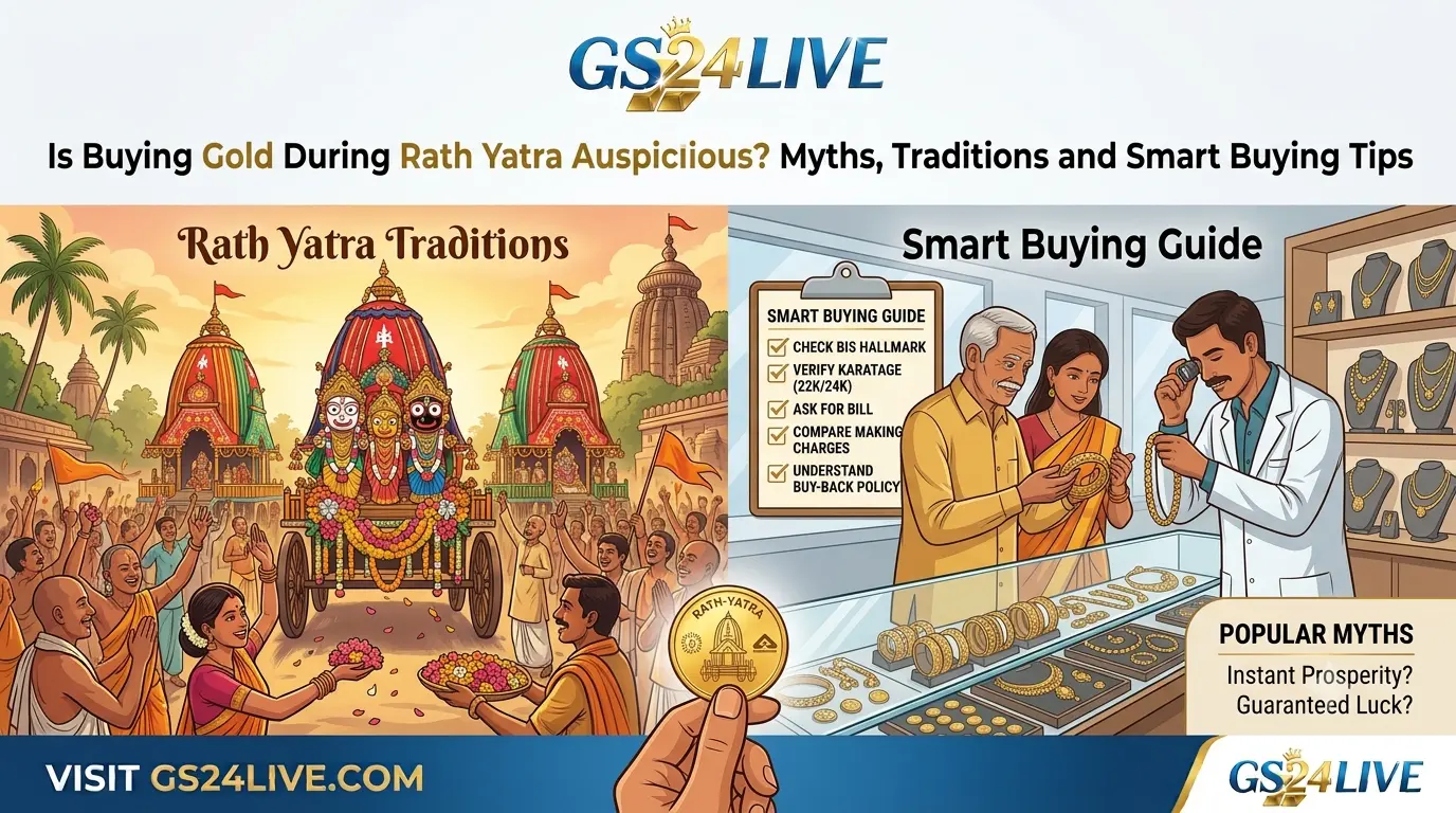 Is Buying Gold During Rath Yatra Auspicious? Myths, Traditions and Smart Buying Tips